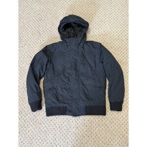 The North Face boys youth medium 10/12 Black waterproof dryvent 550 down coat